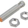 Czujnik Indukcyjny Obudowa: M12 Zasięg: 4mm Wyjście: 1xPNP(NO) Złącze: M12 Zasilanie: 10-30VDC IP65/IP66/IP67/IP68/IP69K IFS240