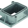 Surface mount housing, size 6B, die-cast aluminum, screw locking, IP69/IPX9K/IP68/IP66, 09390060310
