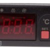 Regulator temperatury wł./wył. RS PRO Uz: 24 V AC/DC wyjście Przekaźnik 2-wyjściowy wejście NTC 77 x 35mm