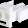 0-0350777-4 2-pin Mate-N-LOK plug housing, 1-row