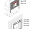 Kołnierz Aparatura modułowa ABB AD3301 Montaż na szynie DIN