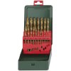 Metabo 627156000 HSS-Tin Drill Bit Set 19 Piece