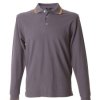 NEW MARSIGLIA DK GREY POLO M/LUNGA