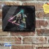 Atari Logo with Glowing Triangle - Retro Gaming - Metal Sign
