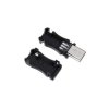 Wtyk Mini USB, Z osłoną, montowany na kabel