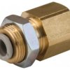 Złączka wtykowa gwintowana,prosta -1-10bar mosiądz -5-60C KQ2E08-02A