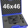 Wycinak kwadratowy do otworów w stali 46x46 mm / Otwornica do blachy 46x46mm / ENERGOTYTAN WK46