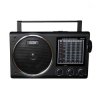 Radio Przenośne AM/FM + SW Fale Krótkie RD-200 DARTEL, Zasilanie 230V Lub Baterie, Czarne