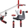 Bessey TU-TFM-BAG Ścisk do montazu ościeżnic Maksymalna szerokość mocowania:1010 mm Posuw:70 mm