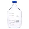 Simax Clear Graduated Lab Bottles 5000ml - Pack of 6