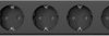 Outlet strip, 6-way, 3 m, 16 A, anthracite, 232905018