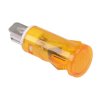 Amber 10mm LED Panel Indicator Light 220V