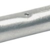 Butt connector, uninsulated, 120 mm², metal, 60 mm, 729F