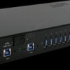 EX-1116HMVS-PWR USB 3.2 Gen 1 16-port hub, 15-kV surge protection