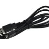 Kabel; USB; miniUSB; wtyk miniUSB; wtyk USB-A; 1,5m; czarny; okrągły; PVC; Goobay; RoHS