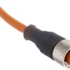 Przewód czujnik-siłownik ze złączem Złącze M12 liczba rdzeni 4 długość 5m Rodzaj A Żeńskie