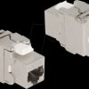 87036 Keystone module RJ45 female > LSA Cat.6A 180° tool free