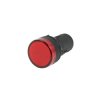 DIODA KONTROLKA LED LAMPKA 28mm CZERWONA 12V AC / DC /5385