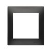 SIMON 54 PREMIUM Ramka 1 pojedyncza czarny do puszek karton-gips IP20/IP44 DRK1/49 KONTAKT SIMON