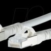 130845B088-E Patch cord RJ45 Cat.6A AWG26 S/FTP LSHF 20.0 m white