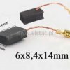 Szczotki węglowe 6x8,5x14mm; do elektronarzędzi