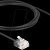 80372 Patch cable Cat.6 UTP Ultra Slim 2 m black