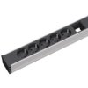 CONI 6M listwa zasilająca 6-modułowa, 5x 230V(schuko) + 1x pusty moduł, Bachm