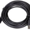 Akyga Kabel USB Złącze męskie USB-A, Złącze męskie USB-B 5.00 m czarny AK-USB-18