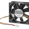 Wentylator osiowy 12 V DC DC 80 x 80 x 25mm 4.56W 53cfm 380mA