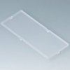 Front plate, PC, (W x H) 102 x 42 mm, transparent, B6805200