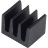 IC heatsink, (L x W x H) 8 x 6.3 x 4.8 mm, 87 K/W, black anodized, ICK SMD A 8