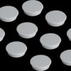 HM20 12 Magnets, 24 mm, grey, 10 pieces