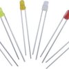 Dioda LED THT Thomsen LED-3-BLINK-GELB-330, żółty, okrągły, 3 mm, 330 mcd, 60 °, 20 mA