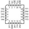Military 8-ch, 2-V to 5.5-V buffers with 3-state outputs