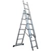 Sealey ACL307 Aluminium Extension Combination Ladder 3x7 EN 131