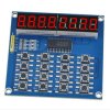 Wyświetlacz LED 8 cyfr ze sterownikiem TM1638 i klawiaturą 16 przycisków (ARD-LED10)