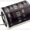 Kondensator elek. 120uF/400V(M); SNAP;105C;25x30mm;KMH;NIPPON;(26)