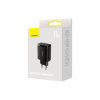 Ładowarka - zasilacz 5V/3,4A 17W USB x3 sieciowa czarna BASEUS / CCXJ020101 / 93165