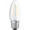 Żarówka LED E27 B35 CL 4,8W = 40W 470lm 2700K Ciepła 300 Filament OSRAM SUPERSTAR Ściemnialna