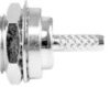 F panel socket 50 Ω, RG-179B/U, crimp/crimp, straight, 100025634