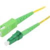 Fpsls10 Patch Cord Światłowodowy Os2 Lc/Apc,Sc/Apc 10M Lszh Żółty