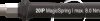 46916 Interchangeable blade, TORX PLUS® MagicSpring® 20IP x 110 mm