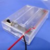 3x AA Battery Holder + Cover + Switch, Transparent