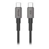 Kabel USB-C do USB-C 100W 5A Premium 1,2m czarny Miccel