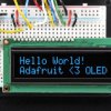 Adafruit Blue Character OLED 16x2
