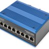 Ethernet switch, unmanaged, 8 ports, 1 Gbit/s, 12-48 VDC, DN-651119
