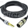 Kabel Jack 6,3mm stereo - XLR mÄ™ski 1,0m Vitalco