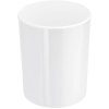 HAN 18200-12 i-LINE Waste Paper Basket 20L White SMMA Plastic Round High-Gloss