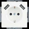 20 EUCB2USB-884 Schutzkontakt USB-Steckdose, Safety