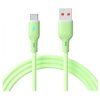 Akyga AK-USB-64 USB cable USB-A plug, USB-C® plug 1 m Green